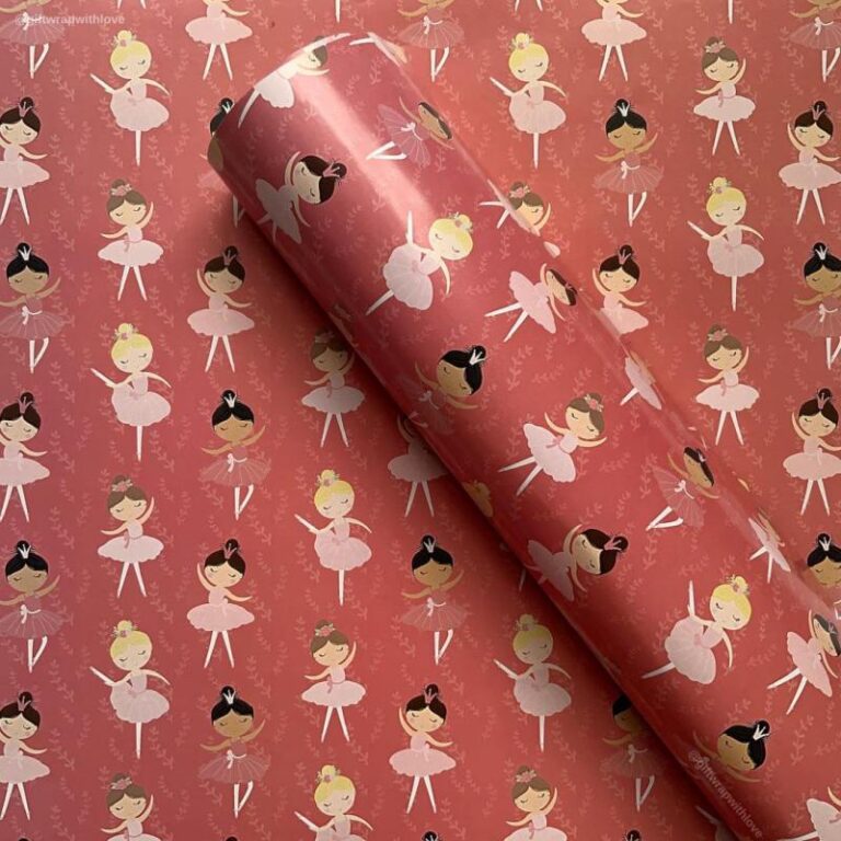 Ballerina Wrapping Paper
 Ballerina Wrapping Paper – Gift Wrap With Love